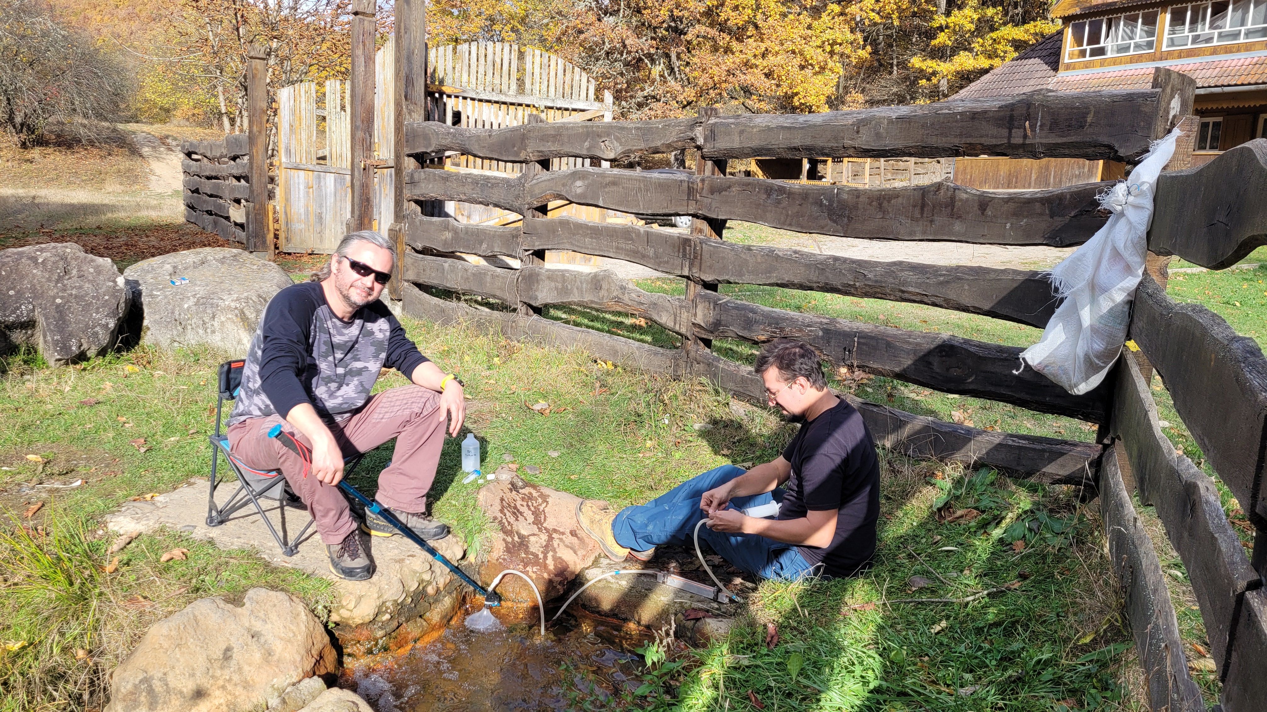 sampling with a bit of sunshine Alt text