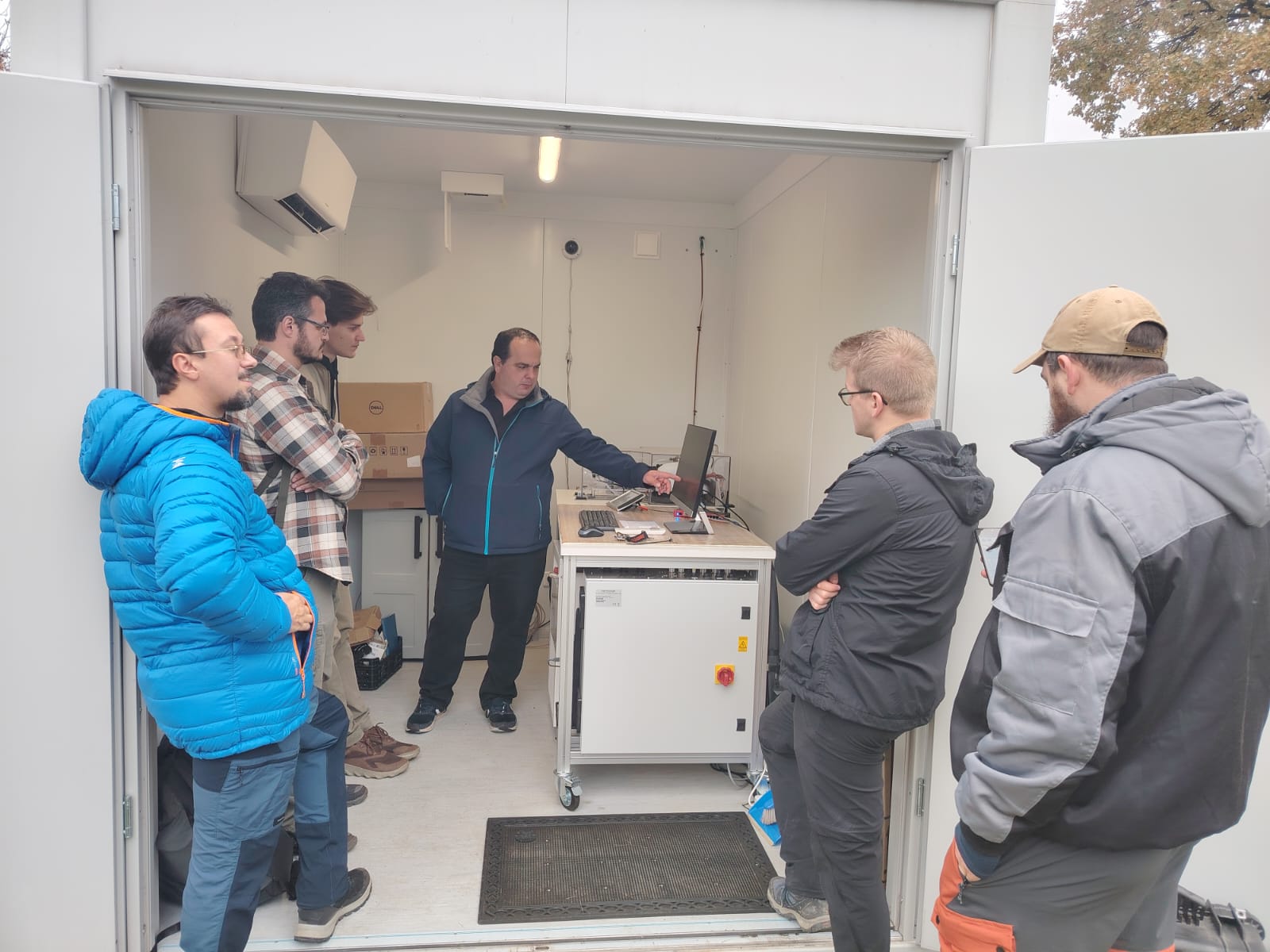 the geodynamic station Alt text